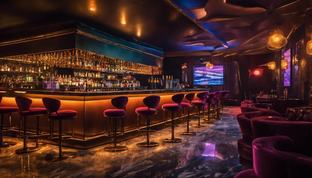 trendy cocktail lounges described